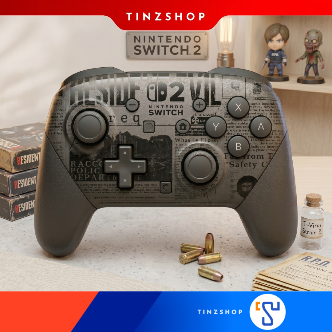 NS 2 Joy Pro Controller Resident Evil Requiem Edition