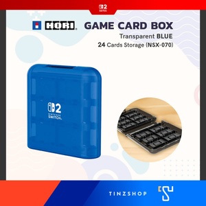 Hori NSX-070 สีน้ำเงิน 24 ตลับ Card case for 24 cards for NS2