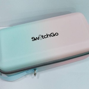 Switch Go กระเป๋า แบบหนา Switch OLEDทูโทน ชมพูฟ้า ใส่ Dock ได้ ตั้งเครื่องได้