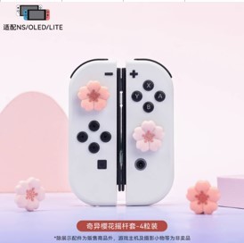 x Sanrio Thumb Grip Caps ชมพูู