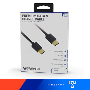 SparkFox PS5 Charging Cable PS5 C TO C Fast Charging