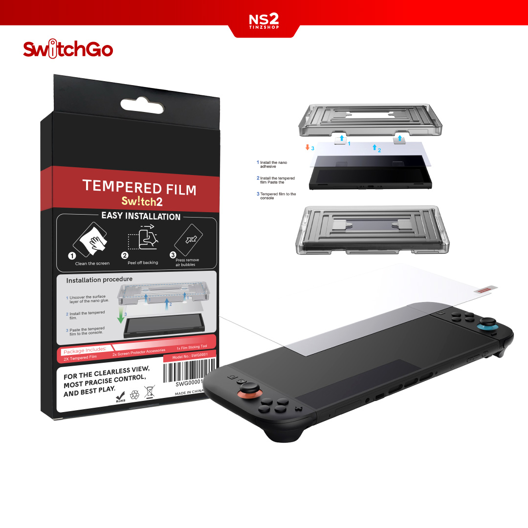 ฟิล์มกันรอยกระจก Premium Screen Protector for NS2 - Image 3
