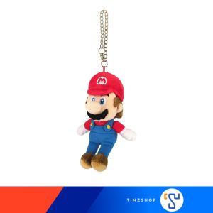 Mario Plush Keychain ตุ๊กตาผ้า พวงกุญแจ มาริโอ้ / MM01