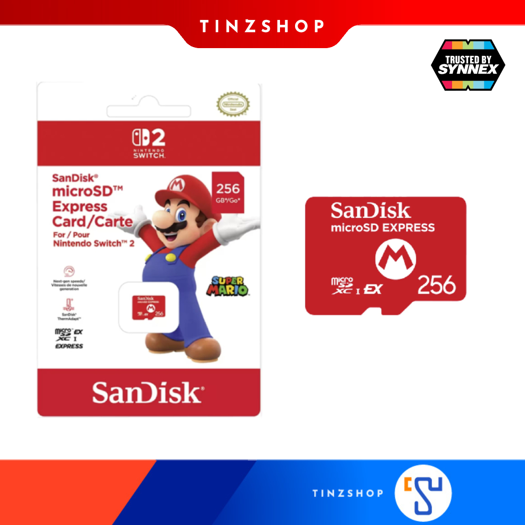 Micro SD Card Express 256GB Mario