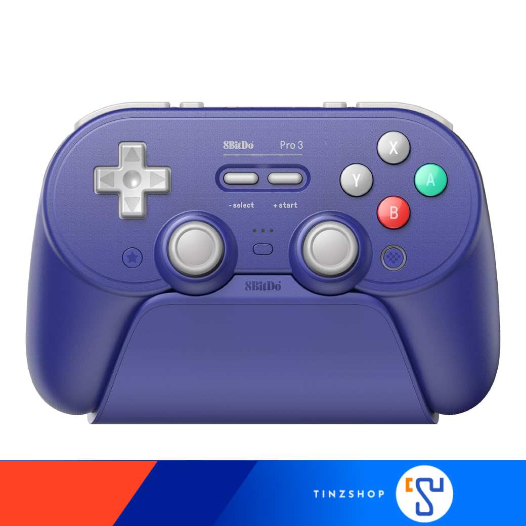 Pro3 80GQ Bluetooth Gamepad คอนโทรลเลอร์บลูทูธ สีม่วง