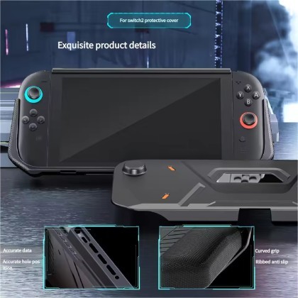 GESTAC รุ่น2 Shadow Strike Armor Case for Switch 2 - Image 5